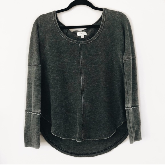 Lucky Brand Tops - gray thermal top